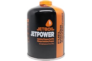 Jetboil Jetpower Fuel for Jetboil Camping and Backpacking Stoves, 450 Grams