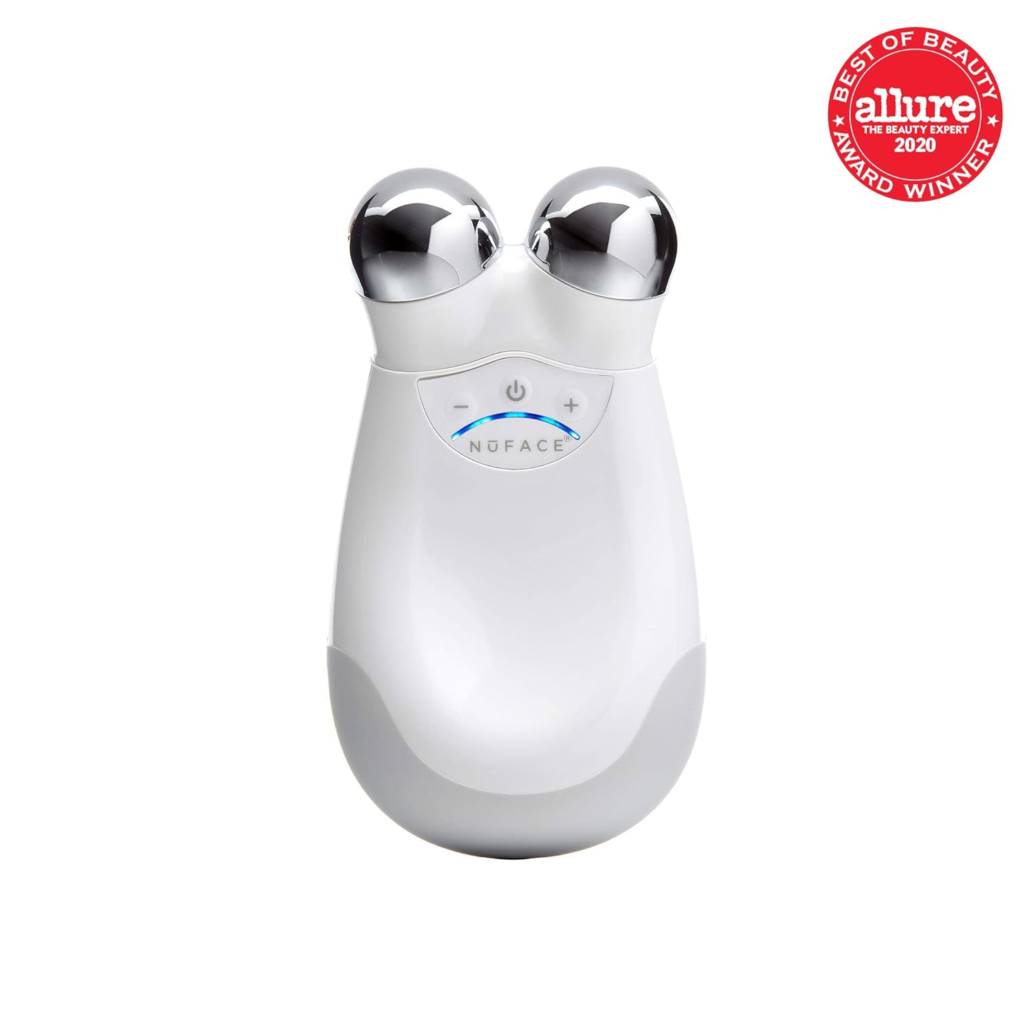 NuFACE Advanced Facial Toning Kit, Trinity Facial Trainer Device + Hydrating Leave-On Gel Primer, Skin Care Device to Lift Contour Tone Skin + Reduce Look of Wrinkles, At-Home System: Premium Beauty
