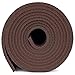 YogaAccessories 1/4″ Thick High-Density Deluxe Non-Slip Exercise Pilates & Yoga Mat, Dark Brownthumb 2