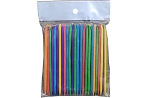 High Performance Frosted Sanding Rods 100 Pack for Detailed Finishing in Various Crafts (Color)