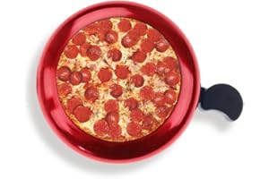 WIRESTER Cute Aluminum Round Bike Bell, Classic Ring Bicycle Bell, Bike Accessories Bell Ring for Adults Kids Girls Boys (Black, Red, Blue, Purple)