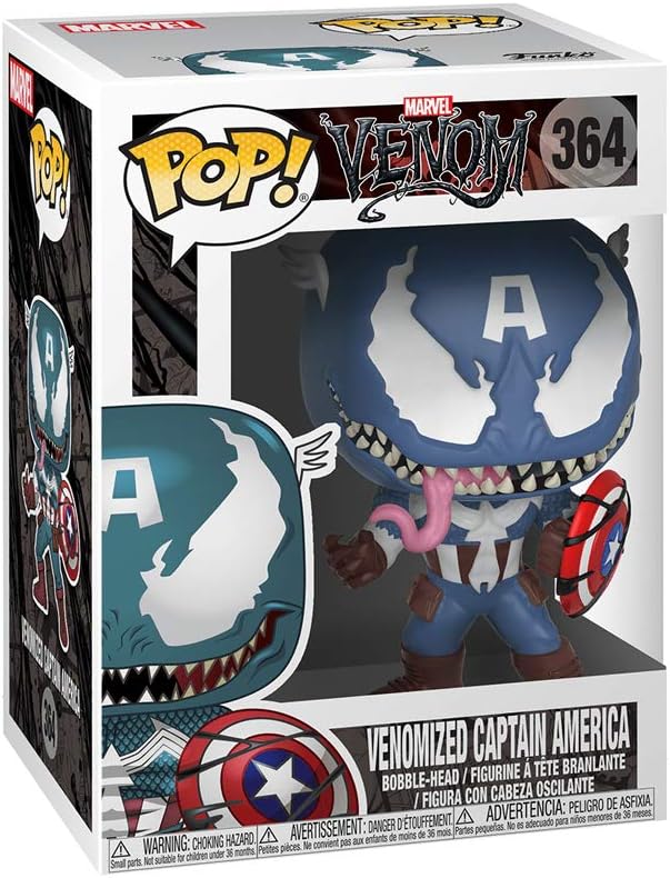 venomized captain america pop