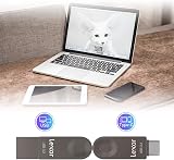 Lexar 128GB USB Stick TypeC A USB 3.2 Gen 1 Flash Drive 100MBs Read Plug Play view 2
