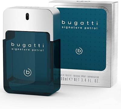 Bugatti Signature Petrol Men's Perfume 100ml Fresh Citrus Aquatic EDT
