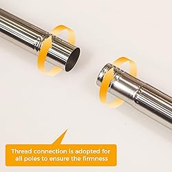 SEAYNFESH Canopy Bed Frame Post for King Size