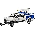 Bruder 02509 RAM 2500 Service Truck with Rotating Beacon
