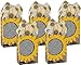 Small Gift Bags with Coordinating Tissue Paper 5 Count (Sunflower Fields)