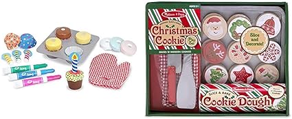 melissa & doug bake & decorate cupcake set