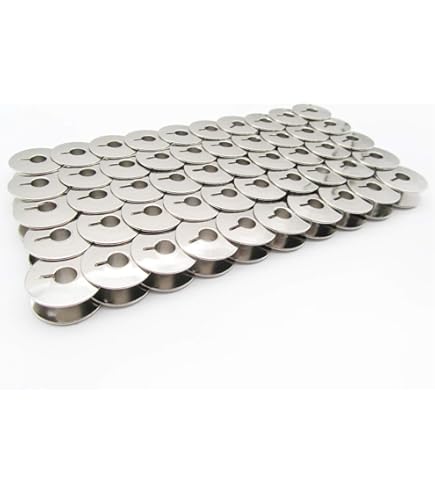 CKPSMS Marque – #9033S Lot de 30 bobines métalliques pour modèles de couture Pfaff Home et Industriel CKPSMS Marque – #9033S Lot de 30 bobines métalliques pour modèles de couture Pfaff Home et Industriel