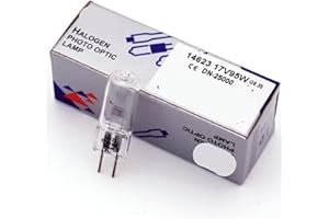 17V 95W G6.35 Halogen Bulb DN-25000 Replacement for ADEC Dental Chair & Midmark 14623 Lamp(17V 95W(2PC))