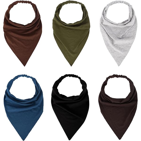 Amazon.com : Syhood 4 Pieces Elastic Hair Scarf Headband