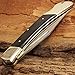 Folding Knife - Folding Pocket Knife - EDC and Outdoor Large Fold Knives Classic Clip-point Stainless Steel Blade Wooden Handle - Best Strong Pocket Knife for Urban and Hiking - Grand Way FB 1005 A