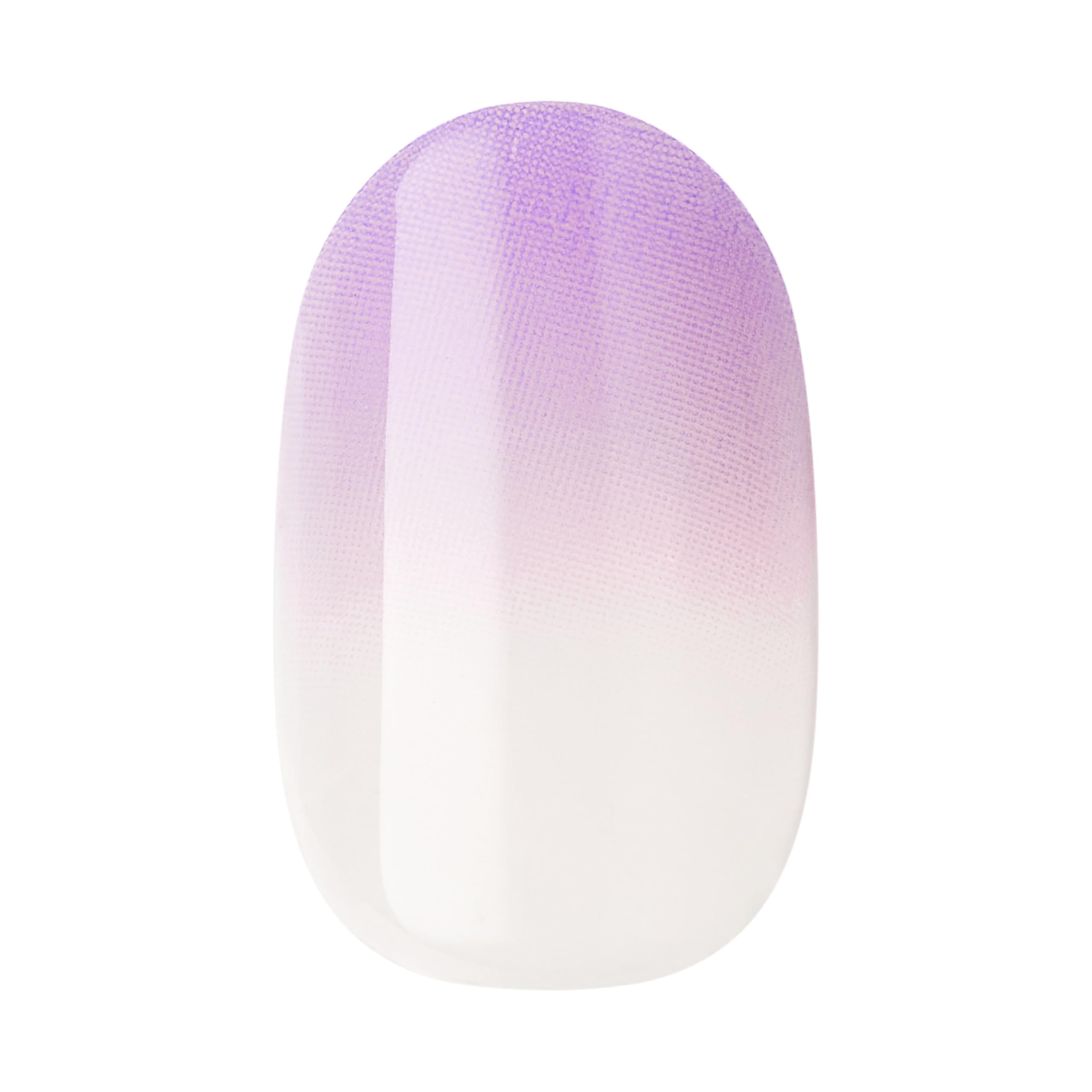 imPRESS Color Ombre Press On Nails, 'Take A Chance', Purple, Short Oval, PureFit Technology, Patented Super Hold Adhesive, Chip Proof, Smudge Proof, Mini Nail File, Manicure Stick & 30 Fake Nails - Image 9