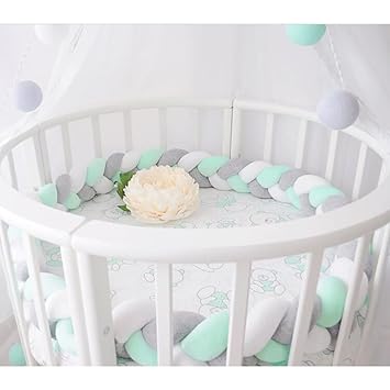 baby crib side cushion
