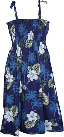 navy blue and white sundress