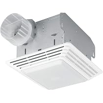 Broan-NuTone HD80L Heavy Duty Ventilation Fan, Residential or Commercial  Installation, 80 CFM, 2.5 Sones,White - Bathroom Fans - Amazon.com