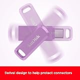 SanDisk Ultra Dual Drive Go USB-C 1TB Flash Drive Lavender 400 MB/s view 6