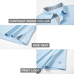 M MAELREG Mens Pique Polo Shirts Short Sleeve