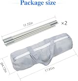 Baby & Beyond Baby Bed Tent Safety Net with Zippers Durable Mesh See-Through 360 view 8