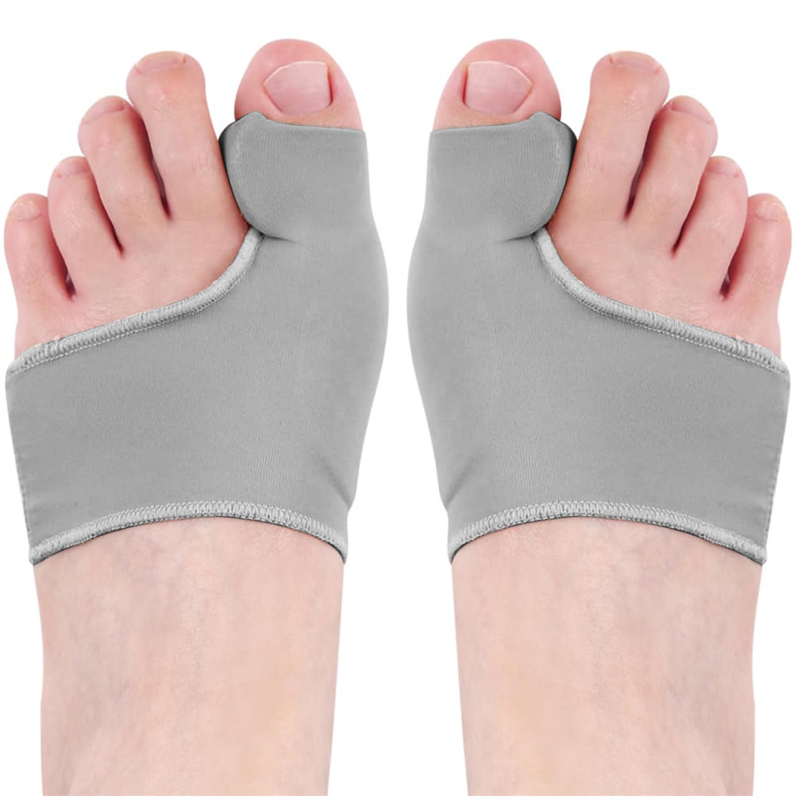 BHSDZX Bunion Corrector Big Toe Separator Bunion Relief Sleeve with Gel Pads Toe Protector for Pain Relief Hallux Valgus 1 Pair