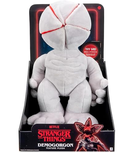 BARRADO Stranger Things - Peluche de los Personajes de Stranger Things - 28 Centímetros - Once, Will, Mike, Dustin, Lucas, Demogorgon - Calidad Super Soft (Dustin BARRADO Stranger Things - Peluche de los Personajes de Stranger Things - 28 Centímetros - Once, Will, Mike, Dustin, Lucas, Demogorgon - Calidad Super Soft (Dustin