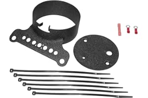 BIKER'S CHOICE Bikers Choice Single Gauge Speedometer or Tachometer Mount Kit for Harley Davidson 1995-2005 Sportster, FXR models