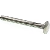 Prime-Line 9063077 Carriage Bolts, 5/16 In.-18 X 3 In., Grade 18-8 Stainless Steel (15 Pack)