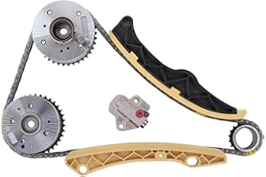 ApplianPar Timing Chain kit with Tensioner Guide VVT Gears for Hyundai Accent Veloster for Kia Rio Soul Forte5 1.6L
