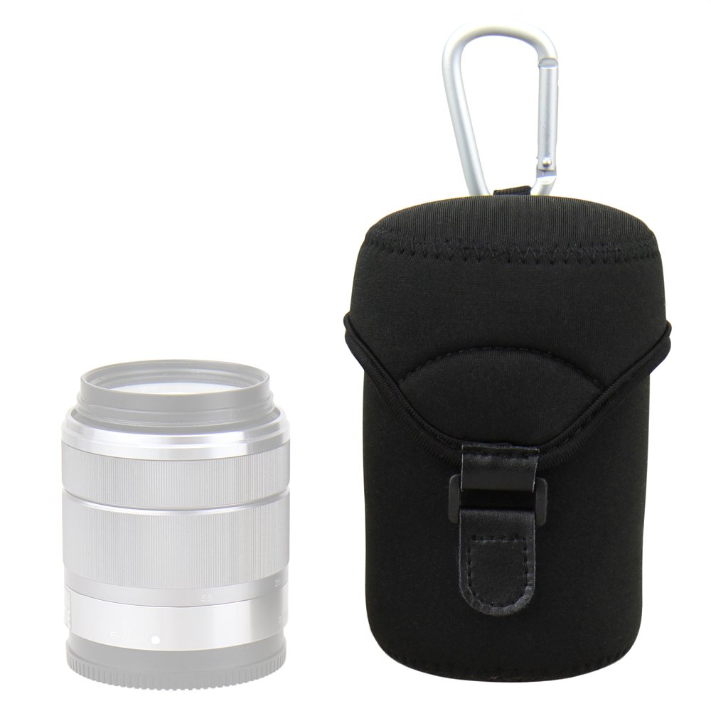 JJC L JN-L Neoprene Lens Bag [See Description for Compatibility]