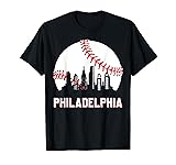 Vintage Distressed Philly Baseball Lovers T-Shirt