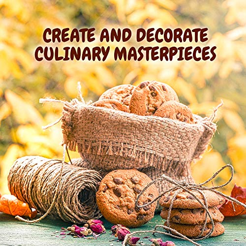 Jute Rope – Natural Jute Twine String Thin Rope for Gift Box Packing, Decorating, Gardening