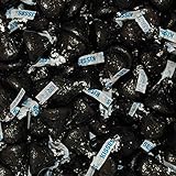 HERSHEY'S KISSES Candy Black Foiled Milk Chocolate - Bulk Candy (Black, 4lb)
