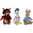 GUND 3 Piece Nursery Tale Stuffed Animal Bundle, Peter Rabbit, Benjamin Bunny and Jemima Puddle Duck