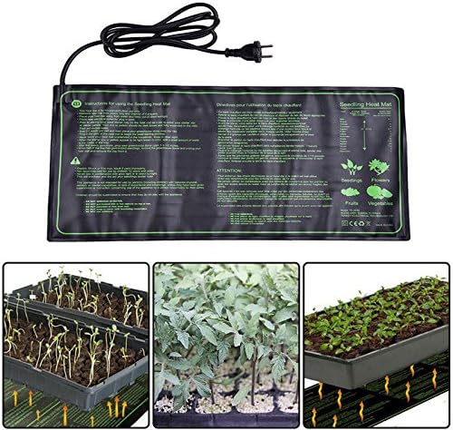 LawUza Seedling Heat Mat Plant Seed Germination Propagation Clone Starter Pad 20 x10 Inch