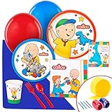 Caillou Party Supplies - Value Party Pack