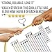 Starling's Bungee Cords with Hooks – Heavy Duty Bungie Straps Assortment Set of 24 100% Latex – Elastic Stretch Cord, Pull Ropes for Motorcycle Truck Car Trailer Camper Bike W/Bungees Ball-Canopy Tie