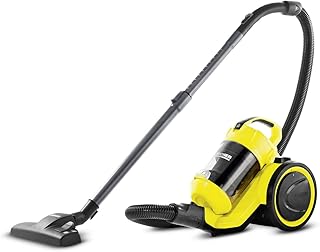 Kärcher Staubsauger VC 3 (beutellos, transparenter und auswaschbarer Schmutzbehälter, Komfortausstattung, hocheffizienter Hepa-Filter, filtert allergieauslösende Partikel, 700 Watt)