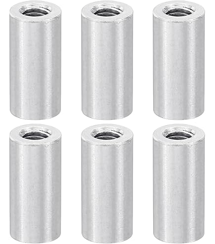 12 Pièces Entretoises Aluminium M3 - 3mm Intérieur X 6mm Extérieur X 12mm Longueur, Filetées, Noires, Neuves