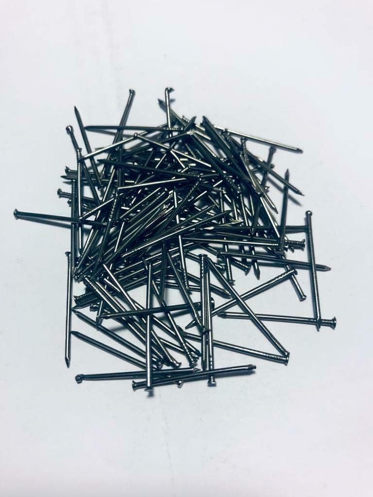 Veneer Panel Pins 25 mm X 1 mm Laminate Beading Nails 175 Grams Approximately 1000 pins in The