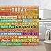 NYMB Funny Motivational Quotes Shower Curtain, Inspirational Words Print on Colorful Rustic Wooden Barn Fabric Shower Curtain, Wood Plank Board Bathroom Fantastic Decorations, (69