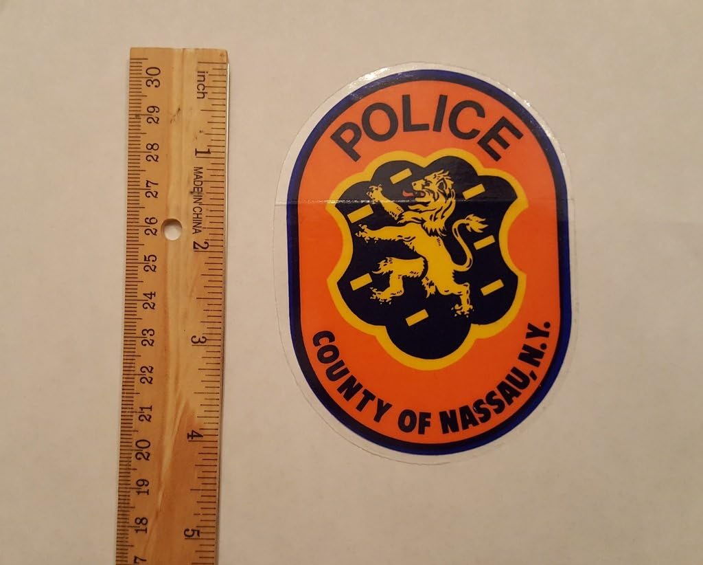 Decals & Stickers Collectibles NY Suffolk County Police+NY State Police