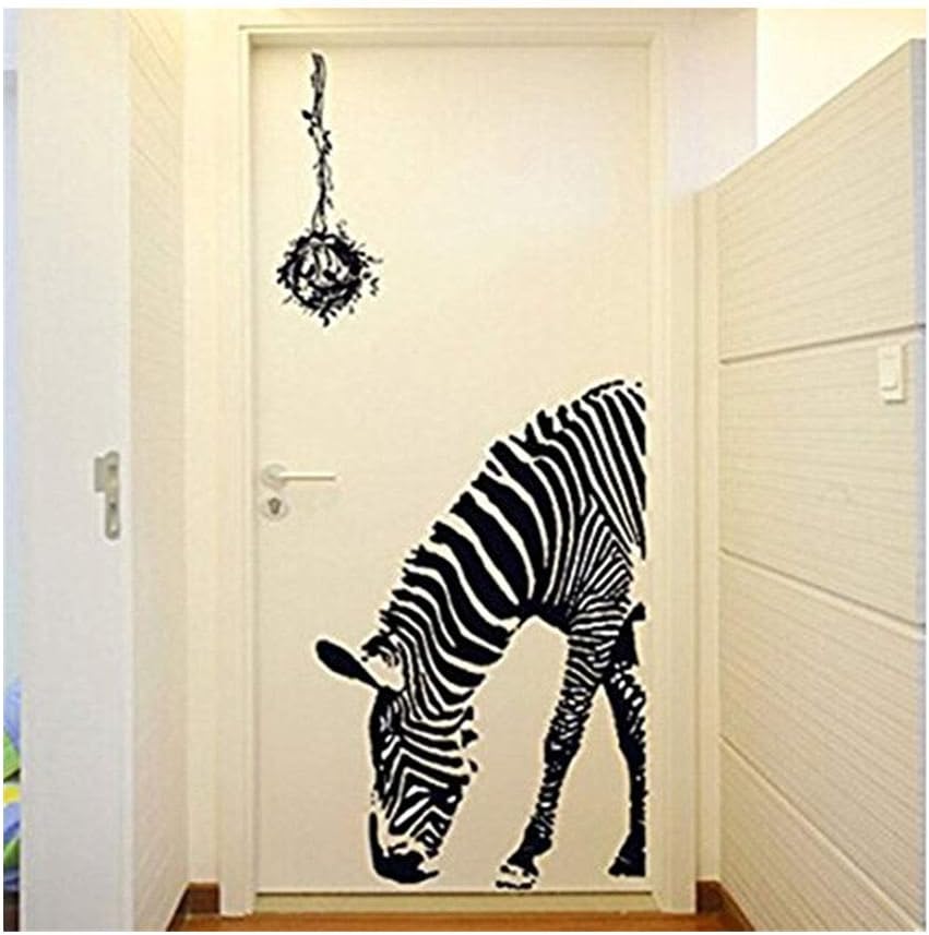 new - Zebra Horse Animal Vinyl Wall Sticker Art Decal Large Wallpaper Poster DIY Home Decoracion Hogar Adesivo Parede Vinilo Pegatina