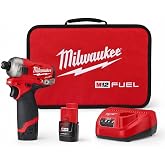 M12&trade; Fuel&trade; Surge&trade; 1/4 in. Hex Hydraulic Driver 2 Battery Kit