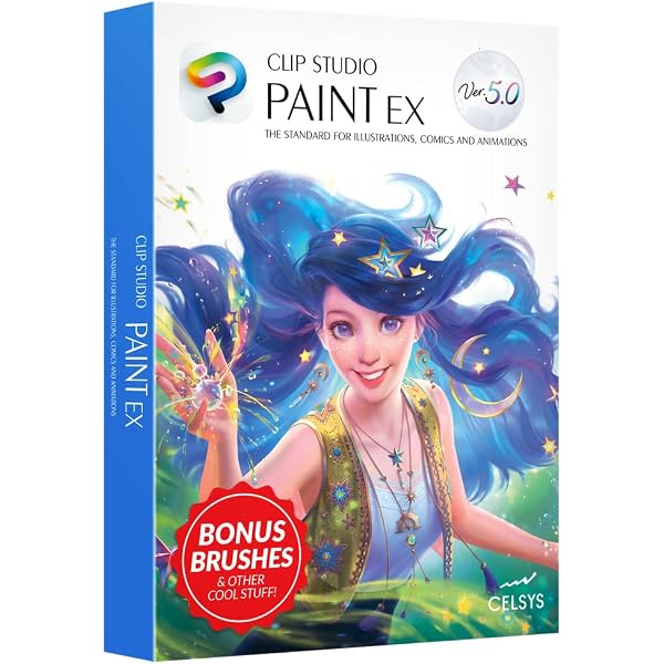Amazon.com: CLIP STUDIO PAINT EX - Version 4 | Perpetual License