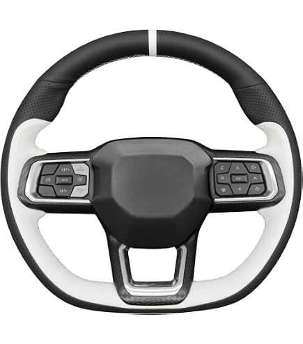 thumbnail image 2 of Hoolcar Carbon Fiber Steering Wheel & Console Cover For 2024-2025 Ford Mustang 2 of 10