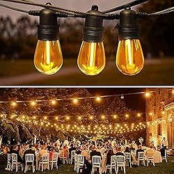 Baxstel Solar Lights Outdoor String Lights -50FT
