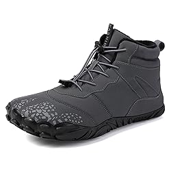 Dinint Barefoot Shoes Men Women Wide Toe Box Winter