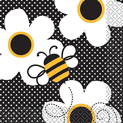 Bumble Bee Beverage Napkins, 16ct