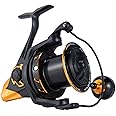 Dr.Fish Saltwater Spinning Reels, Full Metal Surf Fishing Reel, 13 +1 BB, 52LB Max Drag Ocean Sea Fishing Reel, Heavy Duty Long Cast Offshore Trolling Reel