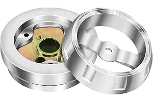 QYMOPAY Steering Wheel Adapter 3-Hole Truck Steering Wheel Adapter B7 for Kenworth 1986-May 1995 and Peterbilt 1986-May 17, 1993 models